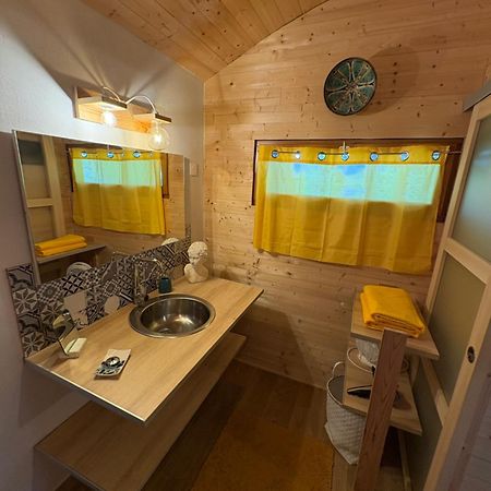 Chalet Grenouille Domaine De La Mamounette Champclause 外观 照片