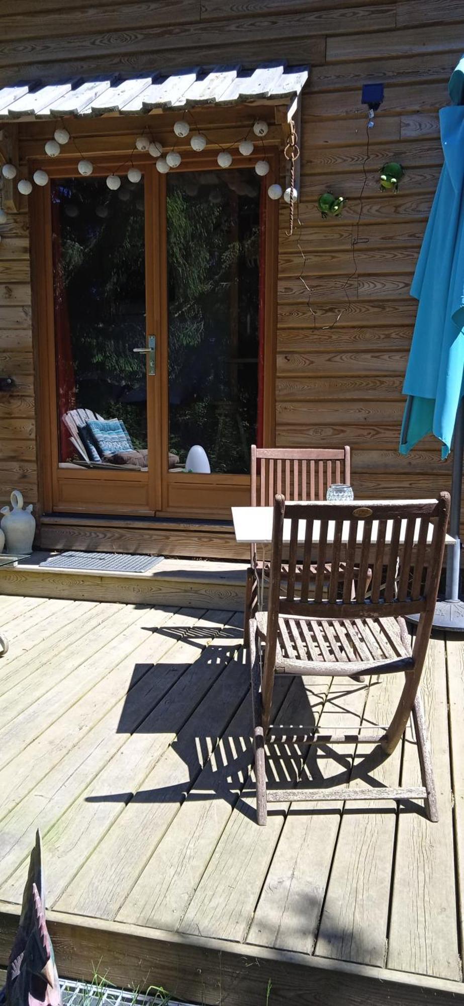 Chalet Grenouille Domaine De La Mamounette Champclause 外观 照片